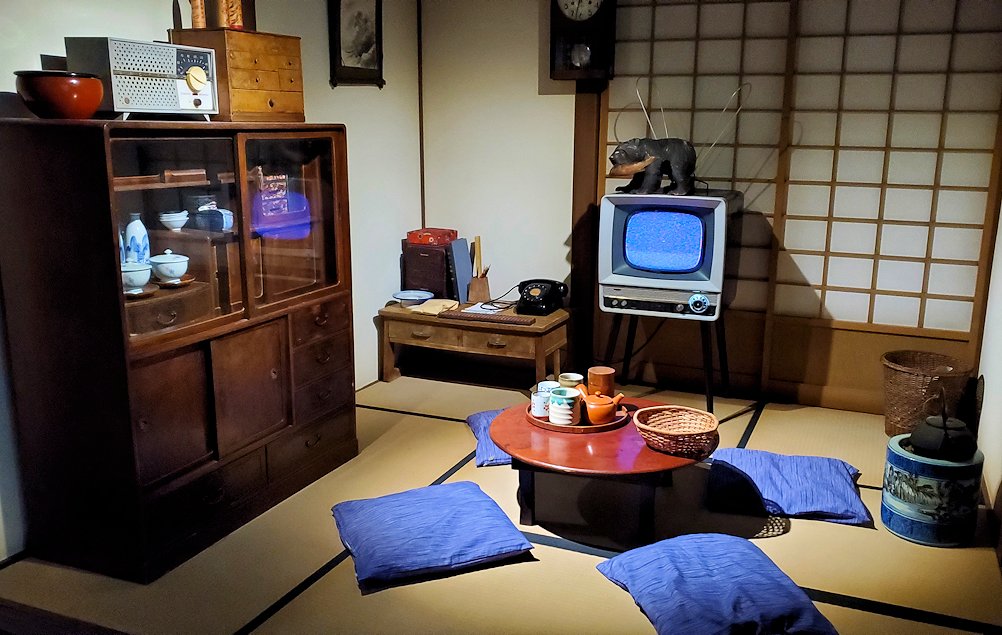 港区　NHK放送博物館　昔のお茶の間