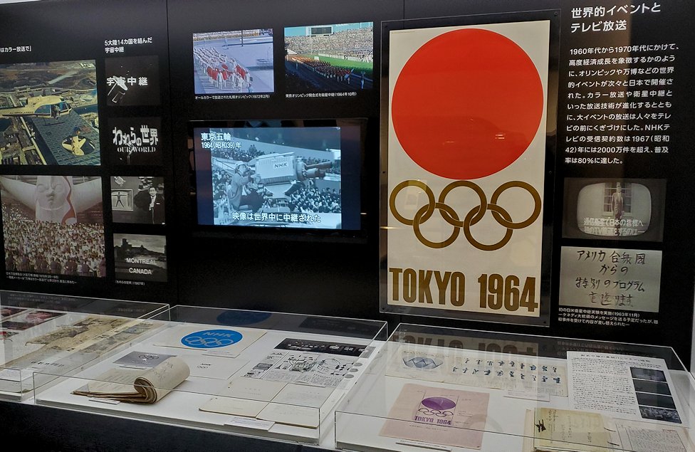 港区　NHK放送博物館　東京オリンピック関係