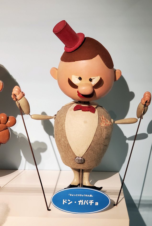 港区　NHK放送博物館　子供番組コーナー　『ひょっこりひょうたん島』人形模型2