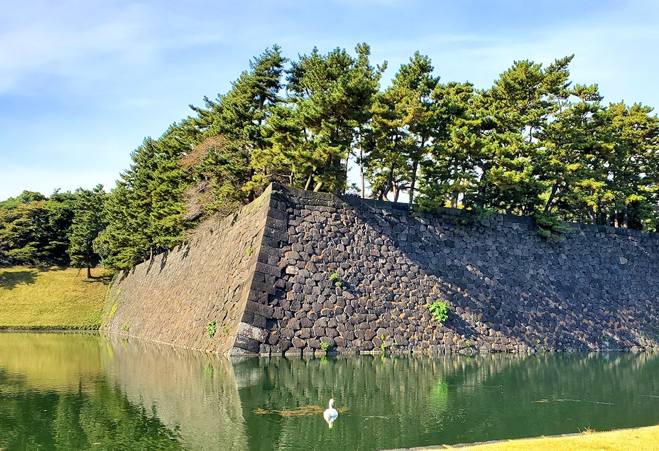 東京　江戸城跡　石垣