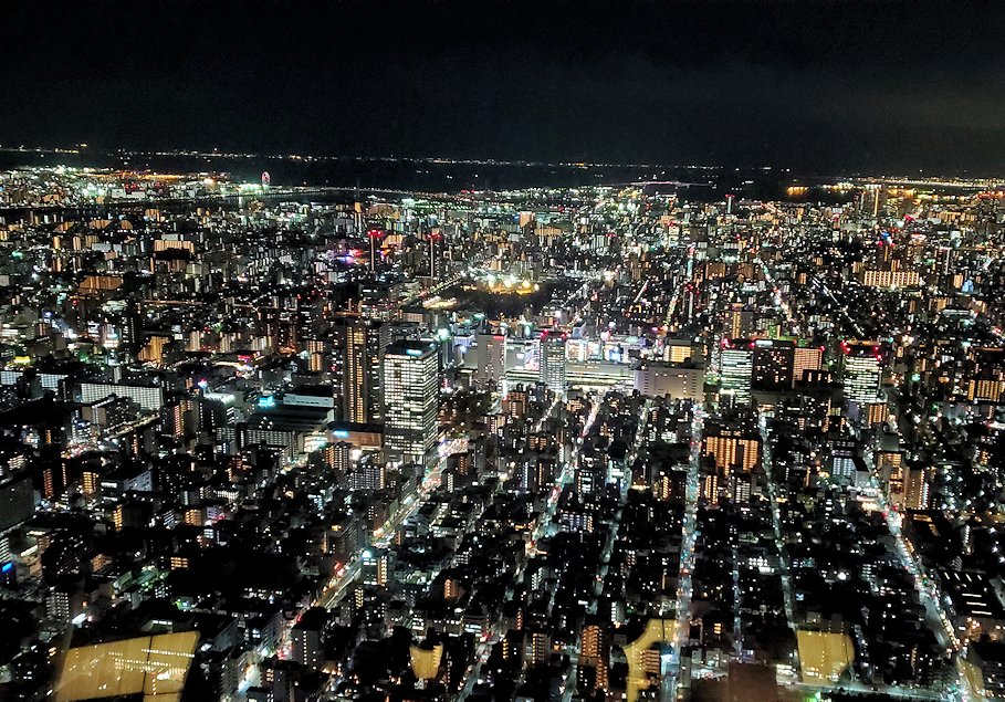 夜　東京スカイツリー　【フロア350天望デッキ】　夜景