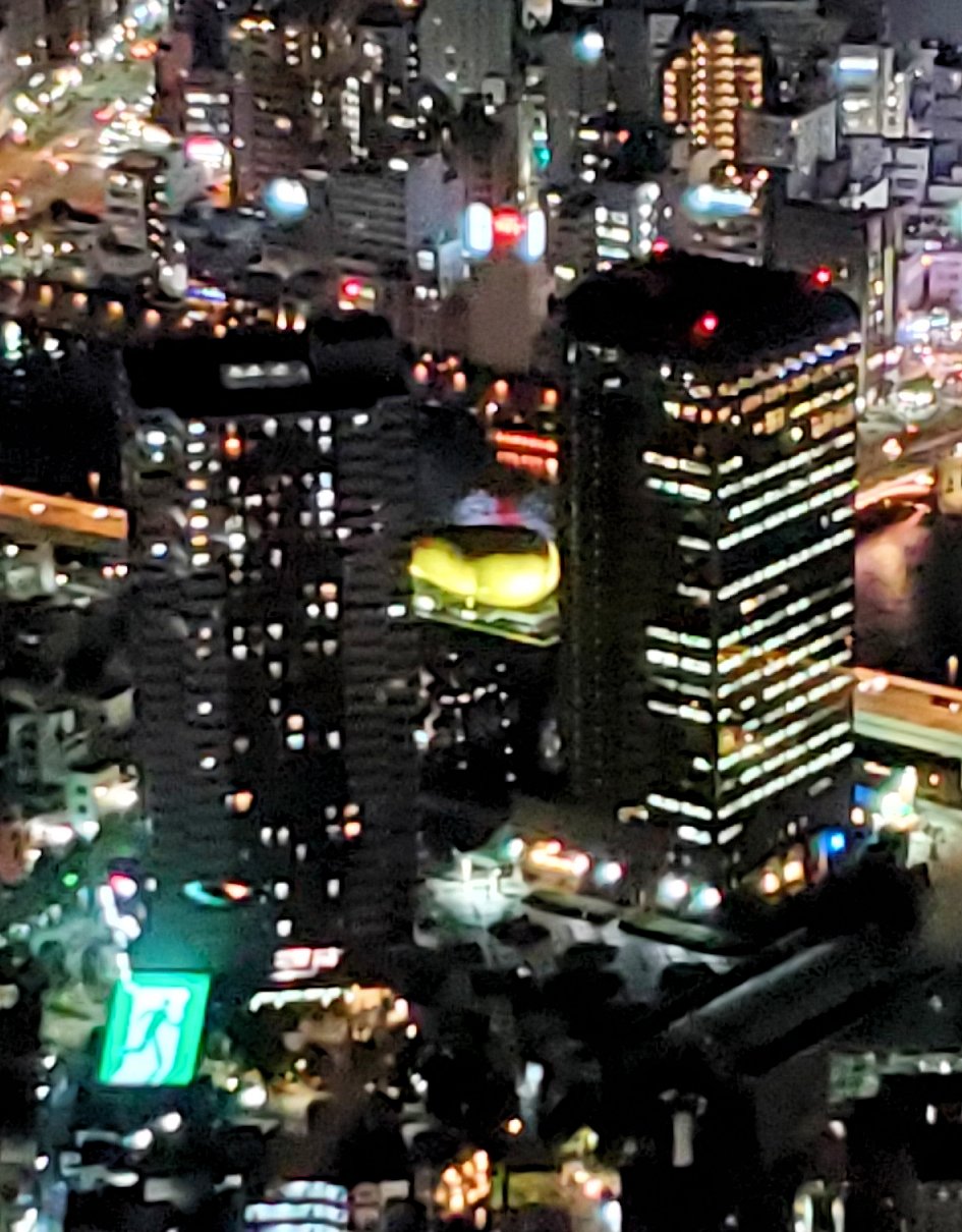 夜　東京スカイツリー　【フロア350天望デッキ】　東京の夜景3