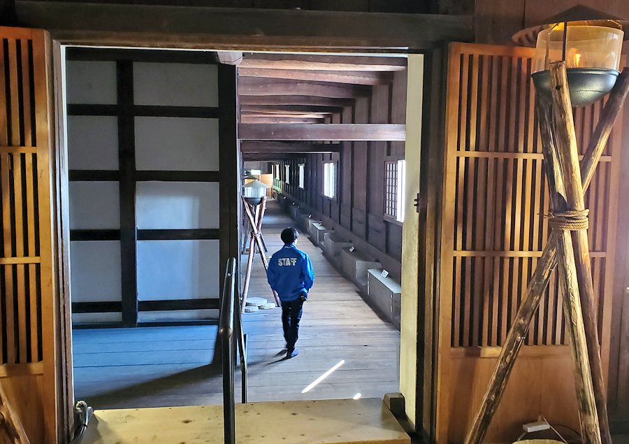 大阪城　多門櫓　廊下