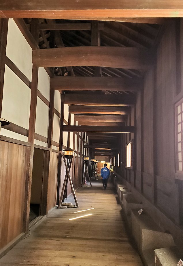大阪城　多門櫓　廊下2