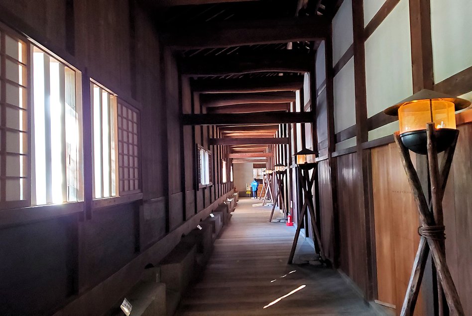 大阪城　多門櫓内　廊下