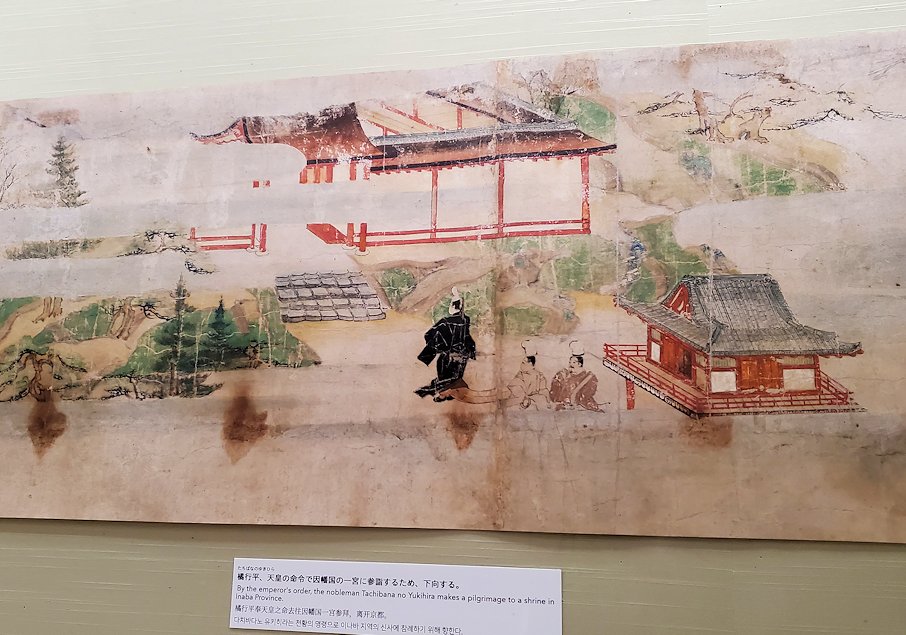 上野　国立博物館本館　『因幡堂薬師縁起絵』
