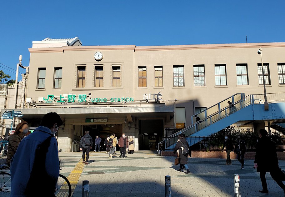 東京　JR上野駅前